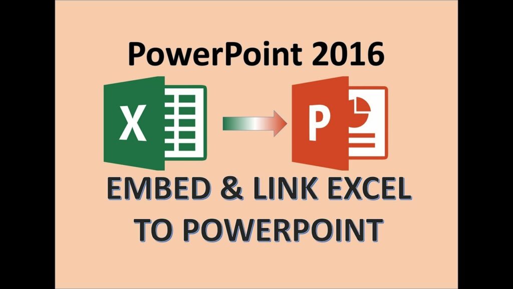 Excel Integration in PowerPoint 2016