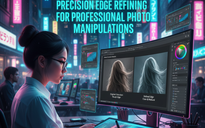 Precision Edge Refining for Professional Photo Manipulations