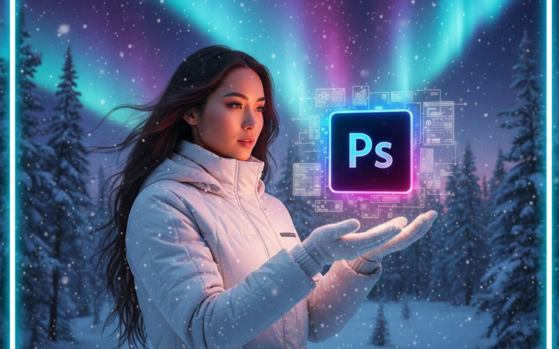 Smart Object Workflows for Complex Poster Designs