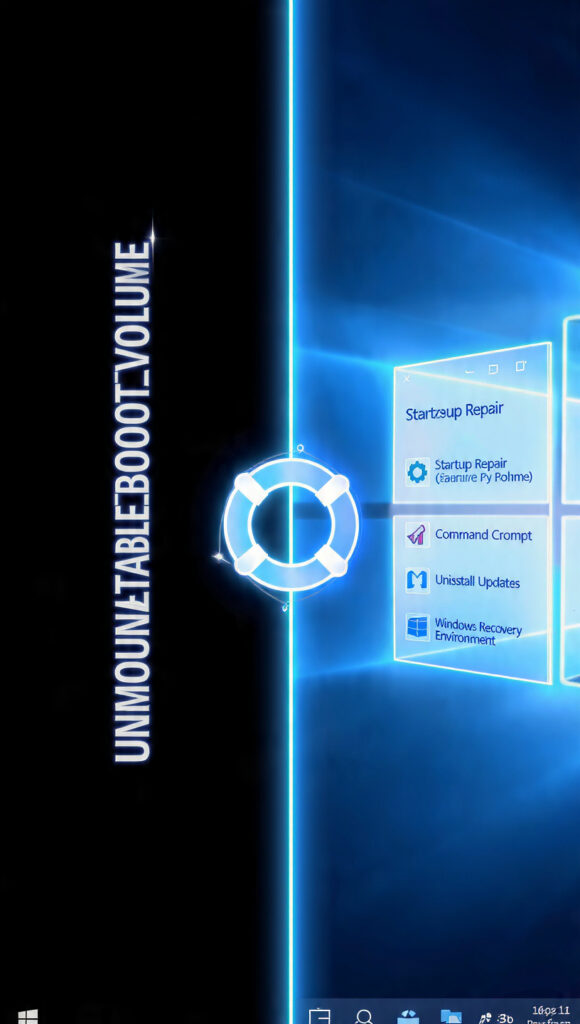 How to Fix the "Unmountable Boot Volume" Error After a Failed Windows 11 Update Using Recovery Mode