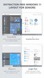 A Senior’s Guide to Windows 11: How to Set Up a "Distraction-Free" Layout for Retirement Productivity