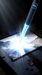 Automating the Removal of Screen Glare from Handheld Console Photos Using Photoshop