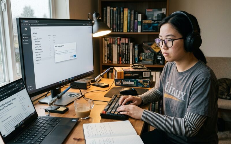 Setting up a Lightweight, Local RSS Reader to Track Niche Hardware Rumors Silently