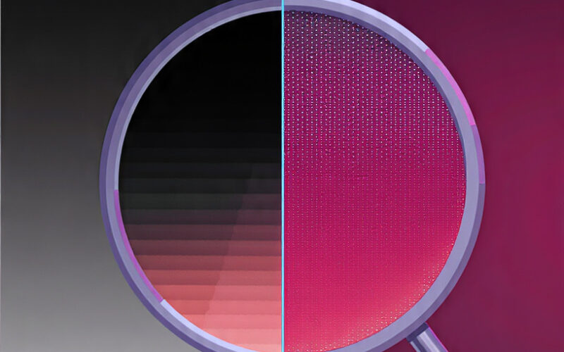 Fixing Color Banding in Dark Mode UI Screenshots Using Photoshop Dithering