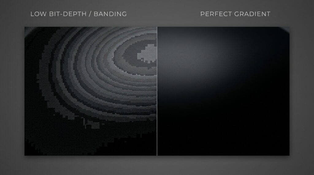 How to Prevent Color Banding When Expanding Solid Black Backgrounds for E-Commerce Product Shots