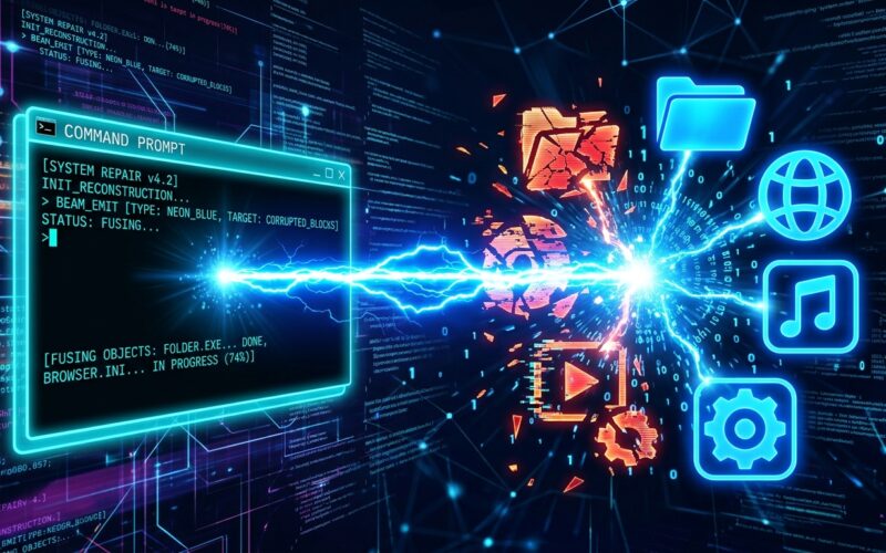Resetting Corrupted Default App File Associations Using the DISM Command Line Tool