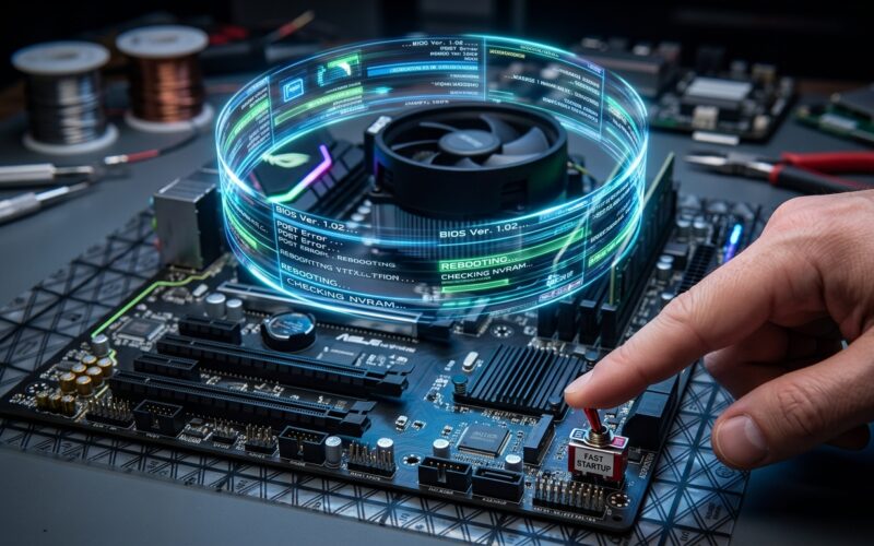 Why Disabling Windows Fast Startup Resolves Motherboard BIOS Boot Loops on Desktop PCs