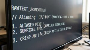 Rerunning the ClearType Text Tuner to Fix Blurry Fonts on Secondary Vertical Monitors
