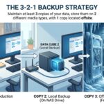 Implementing the 3-2-1 Backup Strategy for Digital Agencies Using NAS Devices and Off-Site Cold Storage