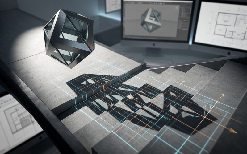 Constructing Realistic Perspective Drop Shadows Using the Transform Tool's Distort Function on Duplicate Layers